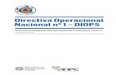 ANPC DON-1 DIOPS -  · e das entidades intervenientes, sem prejuízo das atribuições dos Sistemas Nacionais de Busca e Salvamento Marítimo e Aéreo e das competências dos Capitães
