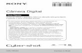 Câmera Digital - sony.com.br · técnico s qualific ado pel Sony. ATENÇÃO. DSC-W520 4-273-955-71(1) ... [GLOSSÁRIO Termos utilizados no Menu da sua câmera e o seu significado