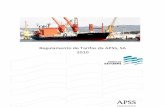 Regulamento de Tarifas da APSS, SA 2010 · sinal das embarcações e navios são os constantes do Certificado de Arqueação ... A TUP-Navio aplicável aos navios-tanques destinados