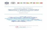 Agricultura Familiar e Segurança Alimentar e Nutricional ... · uma consulta electrónica sobre a agricultura familiar e segurança alimentar na CPLP, com o objectivo de proceder