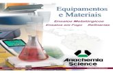 Catalogo Anahchemia - Português - Anachemia Scienceanachemia.cl/Catalogo Anachemia PROTUGUES.pdf · a fabricação e comercialização de fundente pré-misturados para fundição
