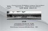 Intermediário D - Amazon Simple Storage Service · 2 UFBA – 2013 – Concurso Público para Servidor Técnico-Administrativo – PORTUGUÊS / Intermediário D Questão 07 Os termos