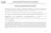 PREFEITURA MUNICIPAL DE JAÍBA - mda.gov.brba.pdf · 38/2009, através de sua Comissão Permanente de Licitação, nomeada pela Portaria nº 168/2017, de 29/05/2017, torna público