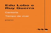 Edu Lobo e Ruy Guerra - Musica Brasilismusicabrasilis.org.br/sites/default/files/edulobo_cantoria_sample.pdf · Edu Lobo e Ruy Guerra Cantoria Tempo de viver piano (piano ) 2 p.