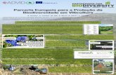 Parceria Europeia para a Proteção da Biodiversidade em Viticultura · ria da biodiversidade, incentivando a verificação contínua de possíveis impactos e identificando numerosas
