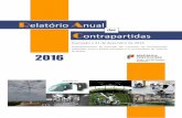 Relatório Anual das Contrapartidas - portugal.gov.pt · cadeias de valor e de fornecimento associadas aos equipamentos ou serviços de defesa, ou a construção de capacidades nacionais
