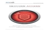 À - Controle de acesso | Nexcode NEXCESS.pdf · A Controladora envia uma solicitação de acesso ao Concentrador contendo as seguintes informações: número do leitor, número do