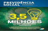 previdencia social revista 01sa.previdencia.gov.br/site/2013/10/revprev7.pdf7 Shutterstock Ela ainda acrescenta: “Quero me aposentar um dia, a gente tem que pensar nisso, mas lá