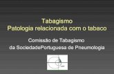 Tabagismo Patologia relacionada com o tabaco - Esquerda · Patologia relacionada com o tabaco Comissão de Tabagismo da SociedadePortuguesa de Pneumologia. SPP ... Esofago e Estomago