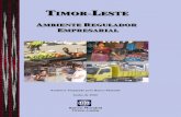 Timor Leste Business Regulatory Environment Report ...siteresources.worldbank.org/INTLAOPRD/Resources/293582... · MD Ministério do Desenvolvimento ... tendo sido iniciado o trabalho