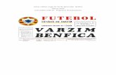 Cartaz relativo a jogo do Varzim Sport Club - Benfica ... · Na época de 1975/76 conquista de novo o Titulo de Campeão Nacional da II Divisão, onde entretanto caíra na época
