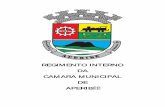 REGIMENTO INTERNO DA CAMARA MUNICIPAL DE APERIB - cmaperibe.rj… · resoluções sobre quaisquer matérias de competência do Município, bem como na apreciação de medidas provisórias