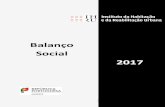Balanço Social 2017 - portaldahabitacao.pt · financiamento de programas habitacionais de interesse social, bem como de programas de apoio à reabilitação urbana, através da concessão