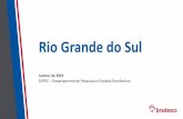 Rio Grande do Sul - economiaemdia.com.br · o s s l s ços Fonte: IBGE SETOR DE SERVIÇOS ...