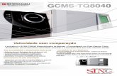 A solução é o GCMS-TQ8040 Espectrômetro de Massas ... · Alta Sensibilidade e Seletividade Reforçada Desempenho de Alta Velocidade - Patenteado pela Shimadzu, fonte de íons