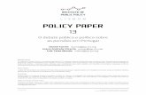 POLICY PAPERºblico-e... · 3 policy paper 13 1. O debate sobre a sustentabilidade e as reformas Continuam a existir fortes dissensões em Portugal sobre o diagnóstico dos equilíbrios