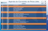 Julho - Prefeitura de Florianópolis · Com o objetivo de incentivar o aumento do consumo e incrementar o comércio do pescado em Florianópolis, a Prefeitura Municipal, através
