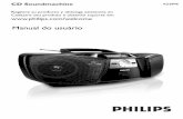 CD Soundmachine AZ3846 - download.p4c.philips.com · 2 POWER ON/OFF– liga ou desliga o apa-relho. 3 MAX SOUND ...