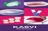 Microbiologia - Kasvi · Produtos não passíveis de regulamentação na ANVISA. Nossa linha de Microbiologia é composta por uma ampla variedade de meios de cultura e outros produtos
