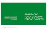 SINALIZAÇÃO PLACA DE OBRAS PADRÃO SANEPARsite.sanepar.com.br/sites/site.sanepar.com.br/files/informacoes... · Manual de Id entidad Visual | 2 Sinalização Placas d obras 2 m