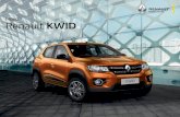 Novo Renault KWID - dealers.rewebmkt.comdealers.rewebmkt.com/files/20190311070317b49e4-kwid.pdf · Com indicador de troca de marcha e de condução e o novo motor 1.0 SCe, que possui