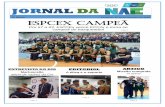 JORNAL DA - espcex.eb.mil.br · JORNAL DA ESpcex campeã Por 57 a 53, EsPCEx vence EPCAr e torna-se campeã do basquetebol 6ª Edição Campinas, SP, 20 de Setembro de 2018 ENTREVISTA