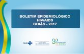 BOLETIM EPIDEMIOLÓGICO HIV/AIDS GOIÁS - 2017 · Gráfico 10. Coeficiente de mortalidade (por 100.000 habitantes) por aids segundo sexo, razão de sexos e ano do óbito. Goiás,