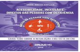 acessibilidade, Inclusão e direitos das pessoas com ... fileacessibilidade, Inclusão e direitos das pessoas com deficiência Saiba tudo sobre a Resolução 230/2016 do CNJ SÉRIE