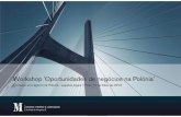 Workshop 'Oportunidades de negócios na Polónia' Maio... · RegistonaRepartiçãodeFinanças (NIP),SegurançaSocial, InstitutodeEstatística 7. Começar um negócio na Polónia-Aspectos