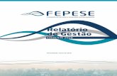 Relatório de Gestão - fepese.org.br · r so P ú b l i c o s C u r s o s d e C a p a c i t a