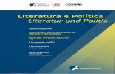 Literatura e Política - kas.de · Literatura e Política Literatur und Politik Debate Diskussion Diversidade Cultural em Tempos de Migração e Nacionalismo Kulturelle Vielfalt in