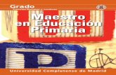 Ciencias Sociales y Jurídicas Maestro en Educación Primaria en Educacion Primaria.pdf · • Fundamentos, principios y características de la educación primaria. ... Optativas