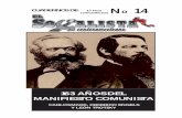 163 AÑOS DEL MANIFIESTO COMUNISTA - elsoca.org anos del Manifiesto Comunista.pdf · por Carlos Marx y Federico Engels, en el año 1848, y sirvió de plataforma pro- gramática a