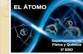 EL ÁTOMO - iesparquegoya.es 3_El átomo_3ºESO.pdf · Mapa conceptual Tabla periódica Isótopos ÁTOMO Electrones Corteza Elementos Número atómico (Z) Núcleo NeutronesProtones