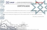 Certificamos que CARLOS MERGULHÃO JUNIOR coordenou o ... · Certificado n° 7596 Planilha 002 de Registro de Certificados da PROCEA Certidão de Extensão n° 25/2018 . Certificamos