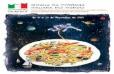 Uma viagem gastronómica que atravessa o coração da Itália ... · Terça-feira 20 de novembro 11h00 - 13h00 Workshop de cozinha regional da Úmbria pela Agrichef Maria Zappelli