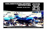 Reglamento de Roller Derby en - fep.es · Argentina una versión actualizada del reglamento en su idioma, de uso provisorio hasta tanto esté disponible la versión oficial en español