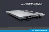 HDVD 800 - assets.sennheiser.com · 8. Não coloque o produto perto de fontes de calor, tais como radiadores, fornos ou outros dispositivos (incluindo amplificadores) que pro-duzam