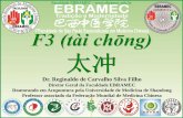 F3 (tài chōng) - ebramec.edu.br · 木–Mu Madeira As características do Movimento Madeira derivam da observação de uma árvore, com destaque, na verdade, para o Bambu, que
