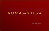 Roma Antiga - isl-rs.com.br · povos germanos, hunos e celtas, enfraqueceu o Império. •No ano de 476 d.C. a própria cidade de Roma foi atacada e saqueada, e o Imperador do Ocidente