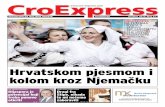 Hrvatskom pjesmom i kolom kroz Njemačku dr. drago Prgomet br. 27-1403271339.… · Redakcija CroExpressa ulaže napor kako bi informacije u novini bile točne i aktualne, no nije