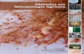 Métodos em Nematologia AgrícolaDesde o ﬁnal do século XIX, muito se tem estudado sobre os nematoides, tendo sido desenvolvidos nemacidas químicos e biológicos com elevadas taxas