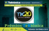 Prémios TeKtónica‰MIOS_TEKTÓNICA... · Prémios TeKtónica 2018 17 de Maio FIL Centro de Exposições e Congressos de Lisboa A Tektónica organiza pela 18ª vez a entrega de