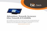 Manual Elo Touch 1509L - Bz Tech · Elo TouchTools CD & User Manuals CD Japanese language regulatory information pamphlet Quick Install Guide VGA cable USB cable AC-DC power adaptor