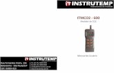 ITMCO2 - 600instrutemp.provisorio.ws/2010_09/Manual Medidor CO CO2 Temperatura... · No modelo 77597, a temperatura de ponto de orvalho e a de bulbo úmido também estão disponíveis