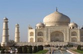 Taj Mahal, Agra - Universidade NOVA de Lisboabral, o ar rareia, electrizando-se. ei-lo, grandioso e magnífico, o Taj Mahal. Construído entre 1631 e 1648, o mausoléu é uma ode ao