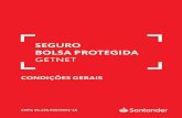 SEGURO BOLSA PROTEGIDA - Santander Brasil · 2019-03-28 · SEGURO BOLSA PROTEGIDA - GETNET CONDIÇÕES GERAIS Condições Gerais – Seguro Bolsa Protegida - GetNet – Versão 01_072017