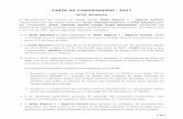 CARTA DE COMPROMISSO - 2017 · PDF file Carta de Compromisso, após a UF conﬁr mar a sua proposta em documento técnico criado para o efeito e o mesmo ter parecer positivo do Conselho