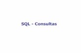 SQL - Consultas - MCD - SQL...2008.1 Consultas SQL Select Especifica as colunas e expressões exibidas no resultado da consulta. From Especifica as tabelas que contêm os dados exibidos