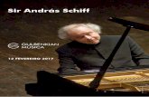 Sir András Schiff · 2017-09-28 · 05 A Suite para Piano, op. 14, de Béla Bartók, data de 1916 e foi estreada em 1919, em Budapeste, com o compositor ao piano. A peça é formada